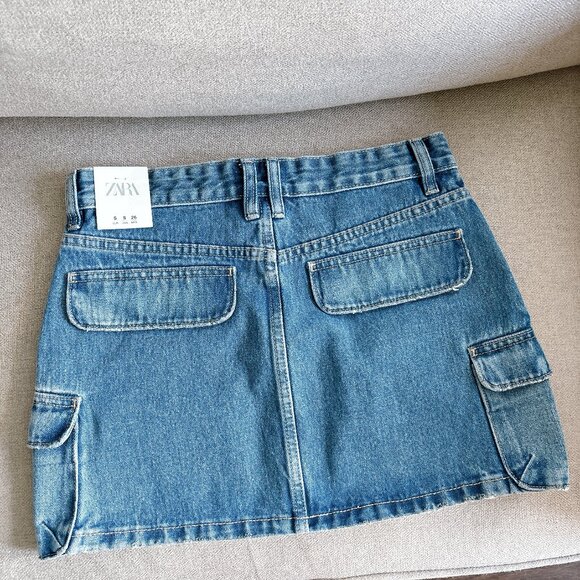 BRAND NEW ZARA SKIRT, SIZE 26 - Picture 7 of 17